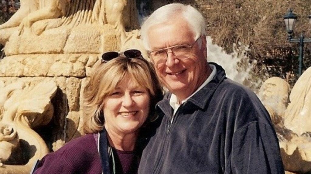 Author Nancy Landrum and her late husband, Jim Landrum